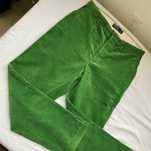 Polo Ralph Lauren 34x32 Kelly Green Corduroys